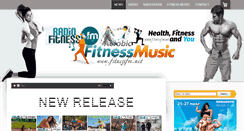 Desktop Screenshot of fitnessfm.net