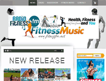 Tablet Screenshot of fitnessfm.net